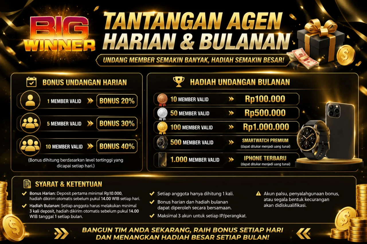 TANTANGAN AGEN HARIAN & BULANAN